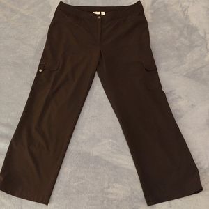 Zenergy by Chicos Women's Pants EUC Size 3 Short Black